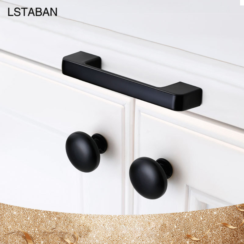 Furniture Hardware Black - Прочная современная простая мебельная фурнитура, аксессуары