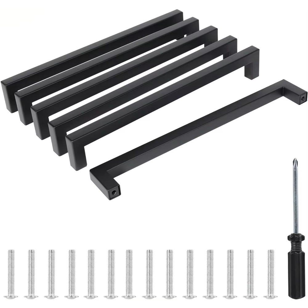 Furniture Hardware Black - Ручка кухонная из нержавеющей стали, 224