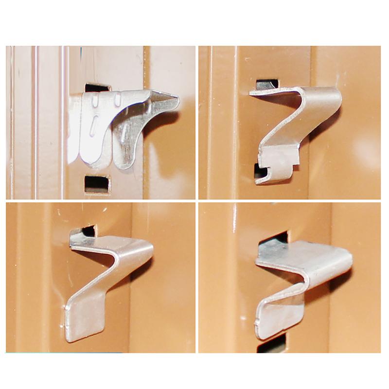 Shelf Peg Support - 10 шт. сверхмощные металлические зажимы для