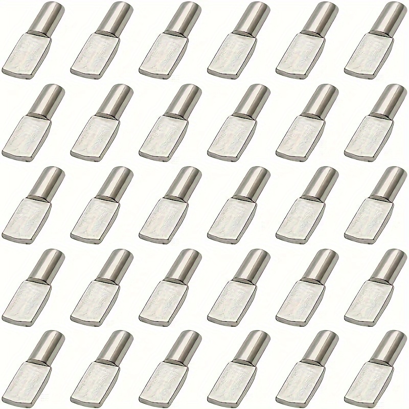 Shelf Peg Support - 20/50 шт. колышки для полок, никелированные