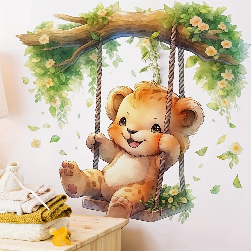 Furniture Paradise & Hardware Ghaziabad - Мультяшная наклейка на стену «Рай животных»: