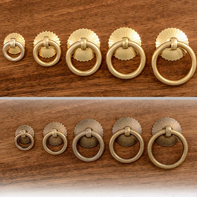 Drawer Pull Gold - Винтажные латунные ручки для кухни