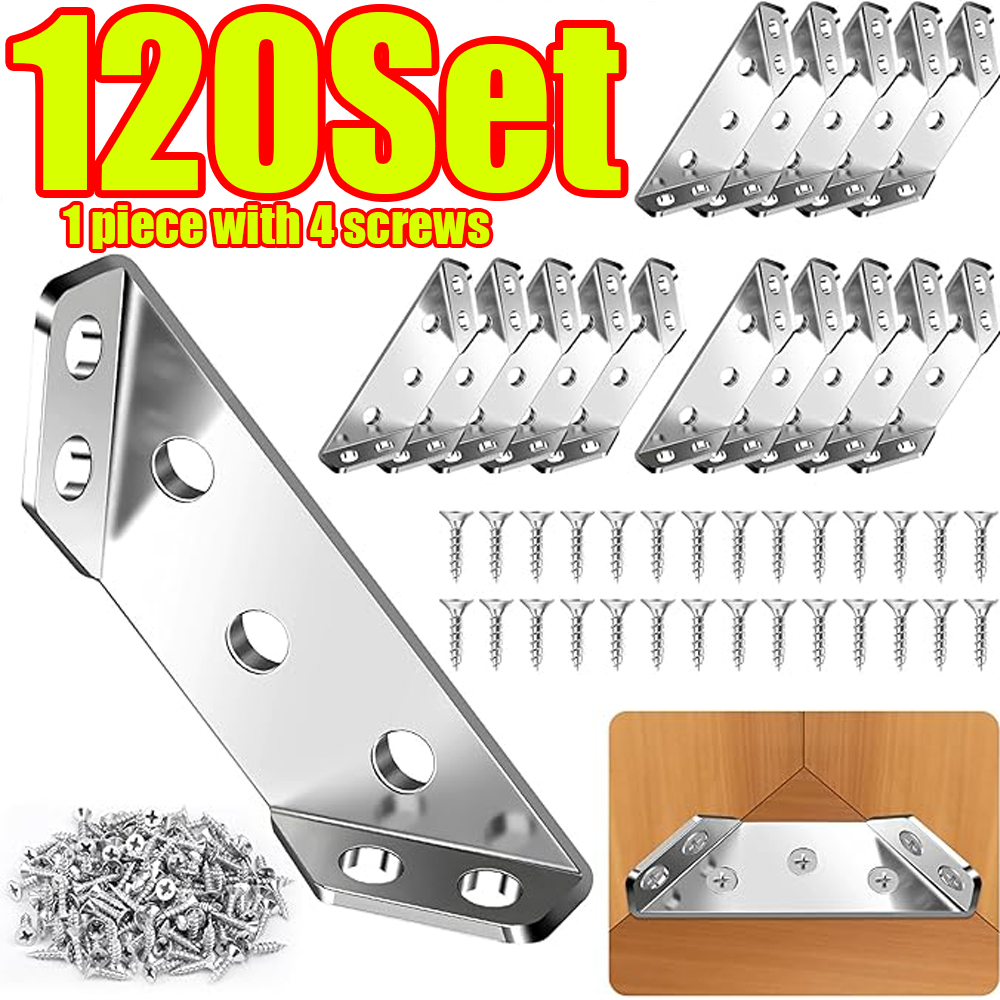 Shelf Peg Support - Набор из 120 угловых соединителей для