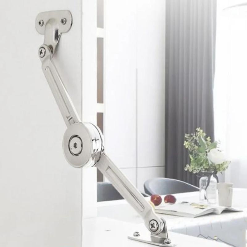 Soft Close Hinge - Петля-упор для крышки, сатинированный никель, складная,
