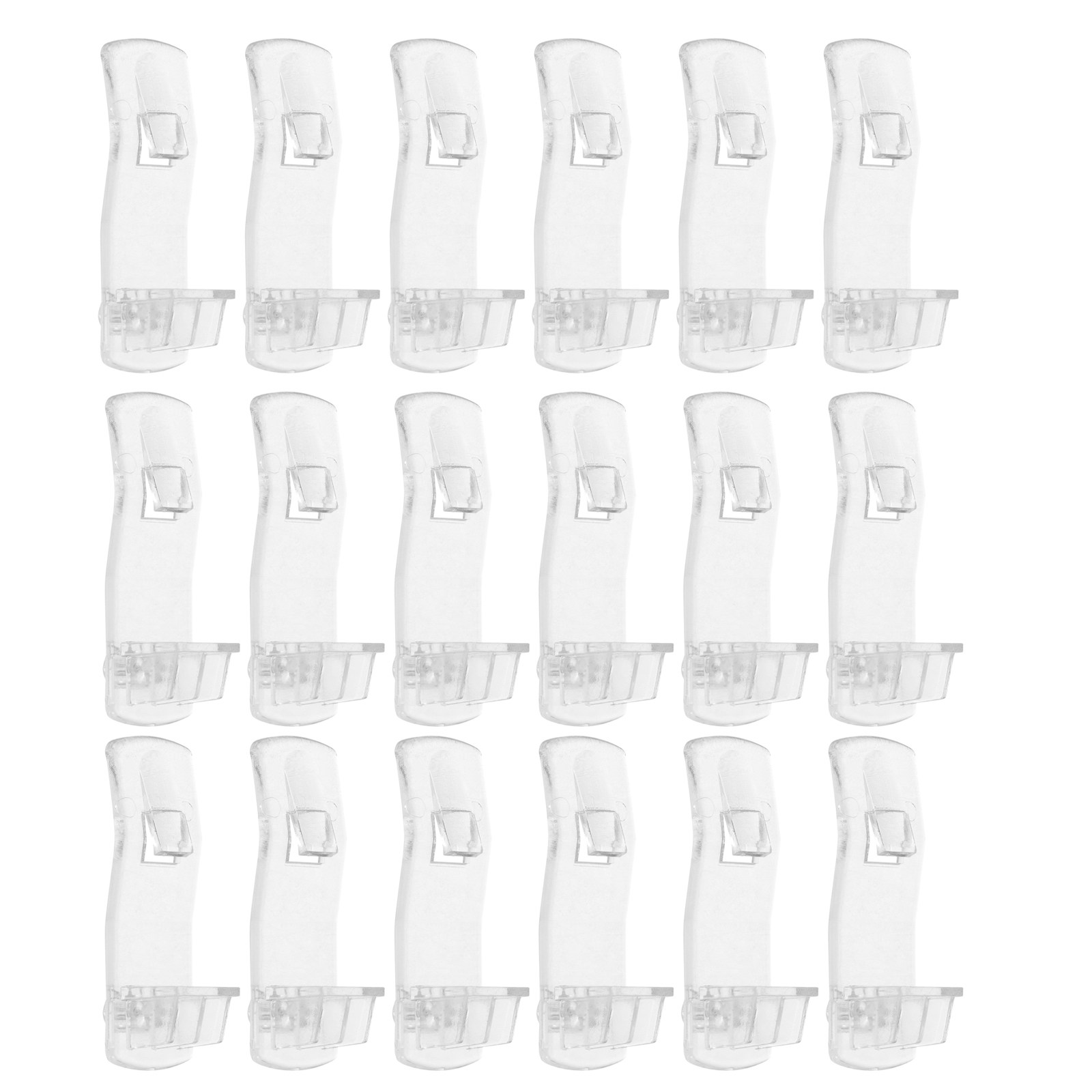 Shelf Peg Support - 30 шт. прозрачных пластиковых опор для
