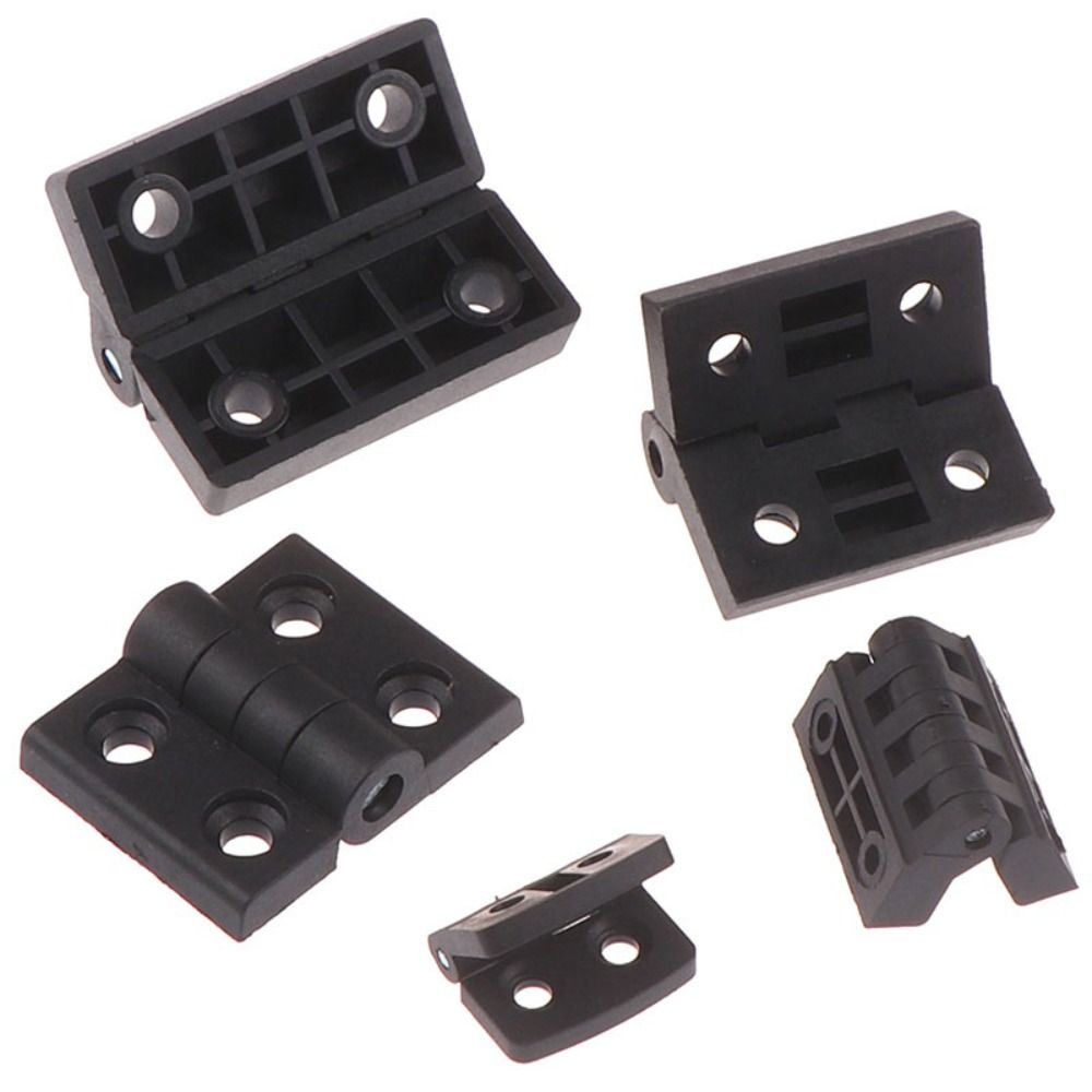 Furniture Hardware Black - Профессиональные дверные петли из АБС-пластика, черные,
