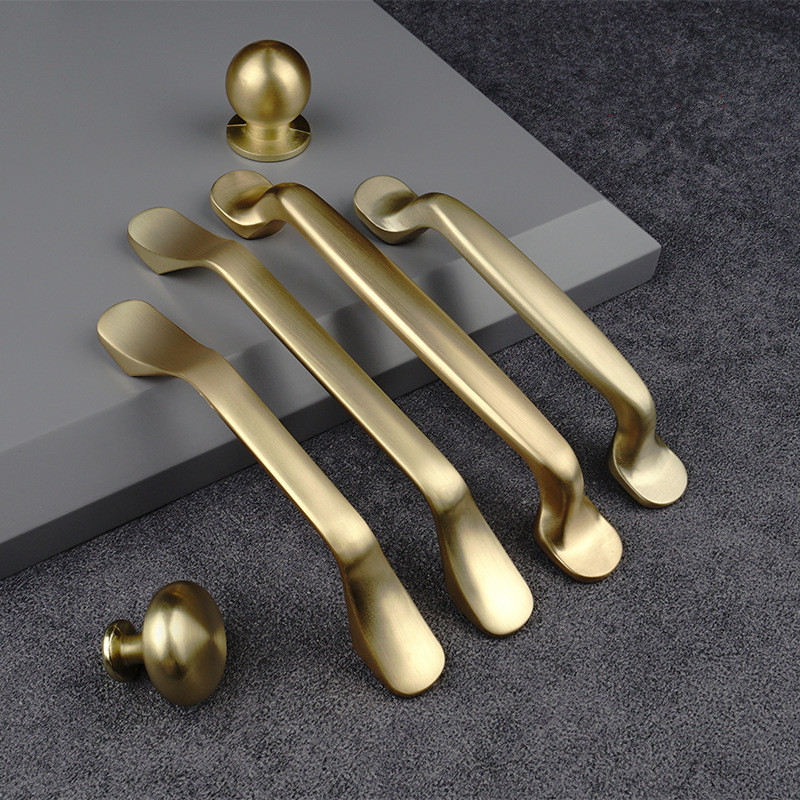 Drawer Pull Gold - Золотые мебельные ручки из алюминия для