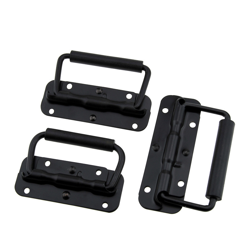 Furniture Hardware Black - 1 шт., черная пружинная ручка для