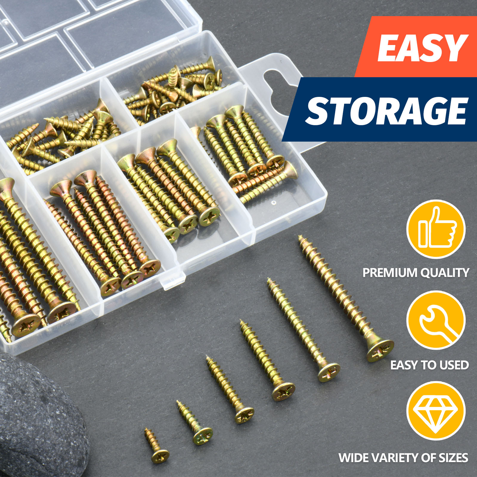 Furniture Hardware Fixing Screws - Комплект винтов по дереву высокой твердости