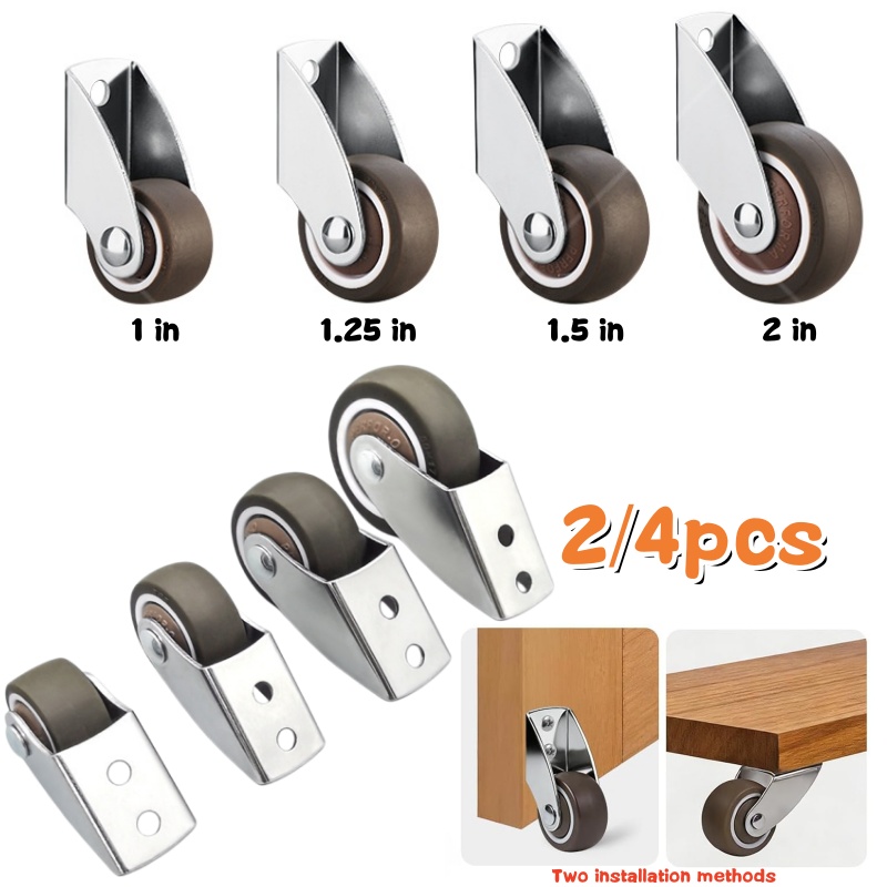Furniture Hardware Types - 2/4 шт. Новые J-образные опорные колеса