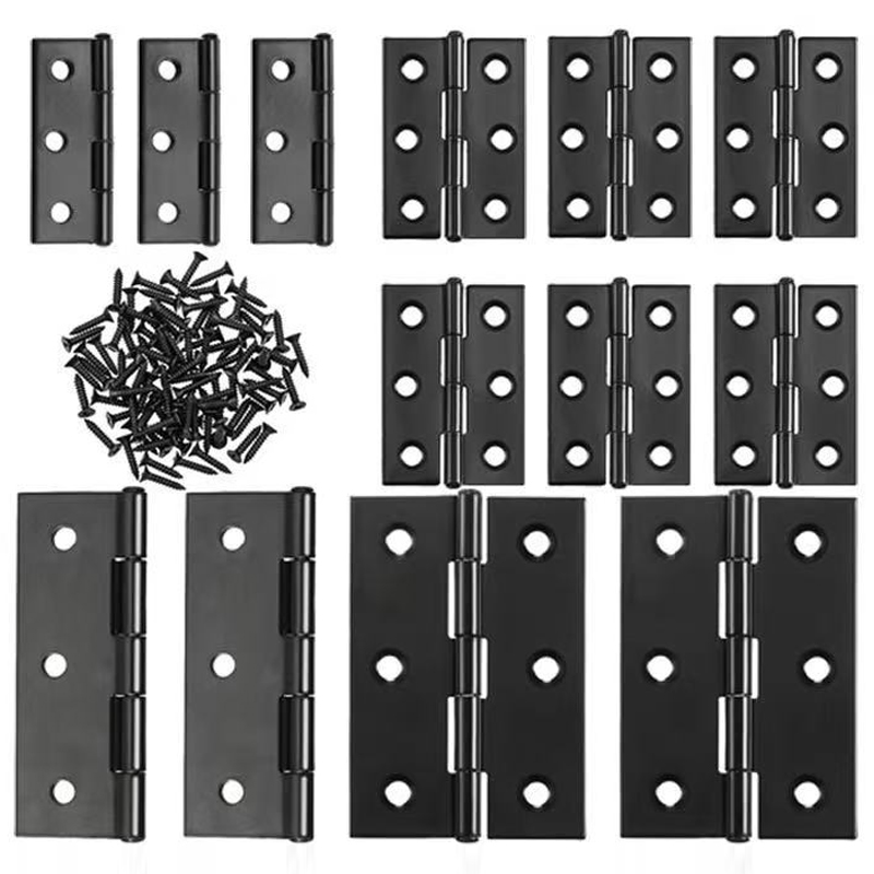 Furniture Hardware Fixing Screws - WV черные дверные петли, стыковые петли