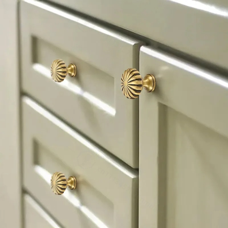 Французская простая латунная р – обзор и цена Drawer Pull Gold