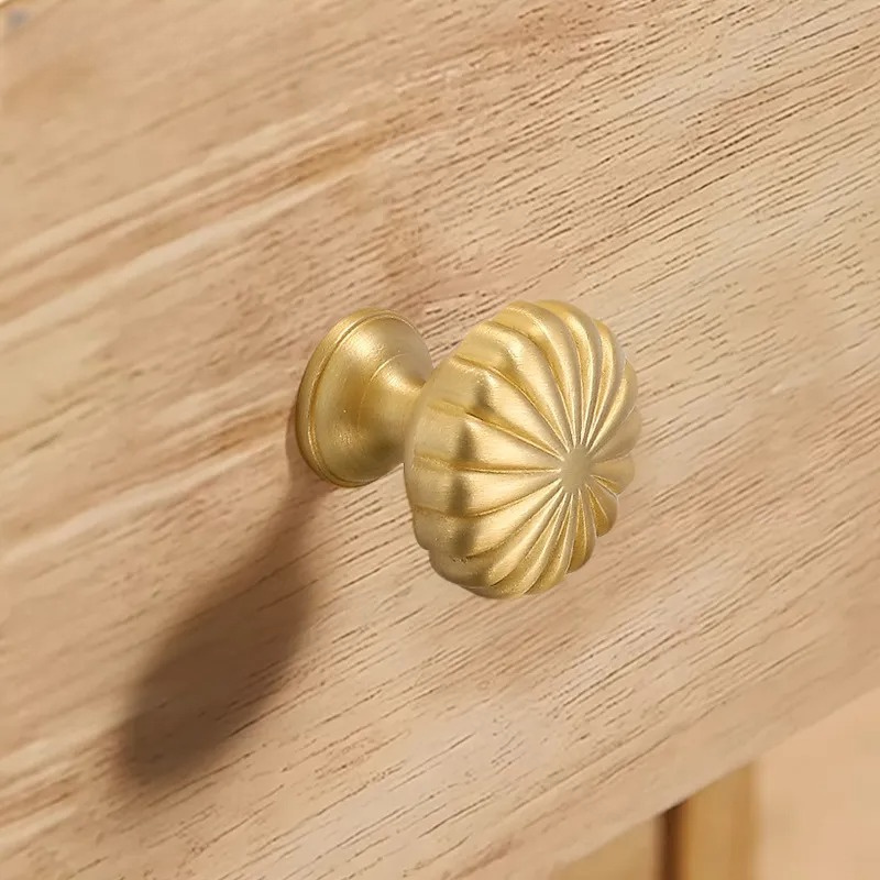 Французская простая латунная р – обзор и цена Drawer Pull Gold