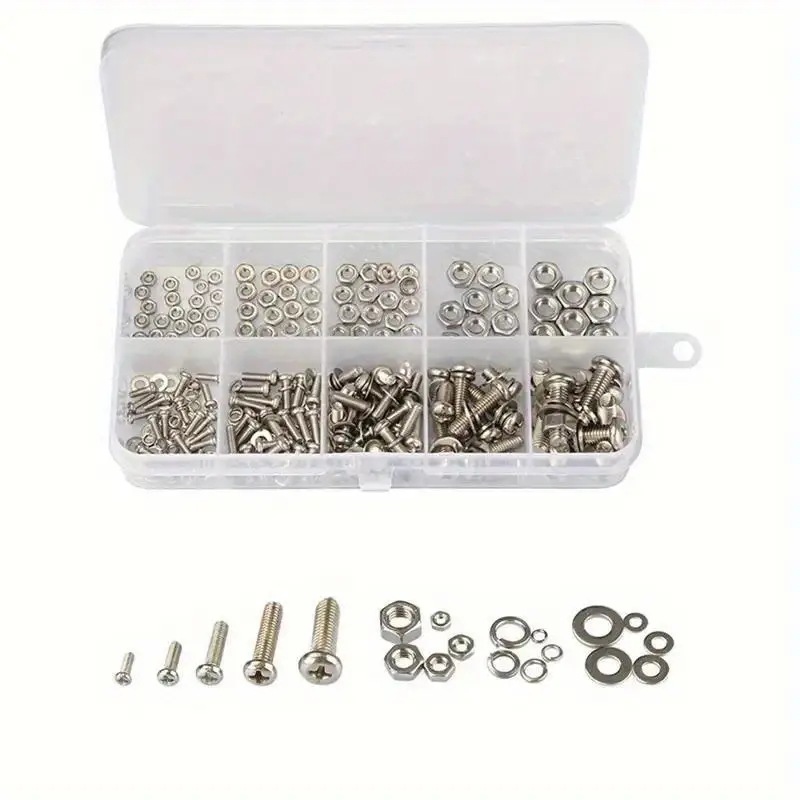 320 шт. набор шестигранных гае – обзор и цена Furniture Hardware Bolts