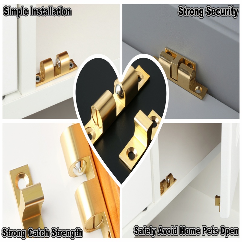 3/6 шт. шариковая защелка для  – обзор и цена Furniture Hardware Bolts