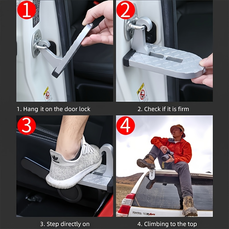 Усиленная алюминиевая подножка – обзор и цена Door Stopper Heavy
