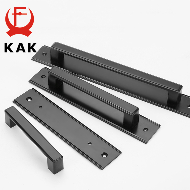 Черные дверные ручки KAK из ал – обзор и цена Furniture Hardware Black