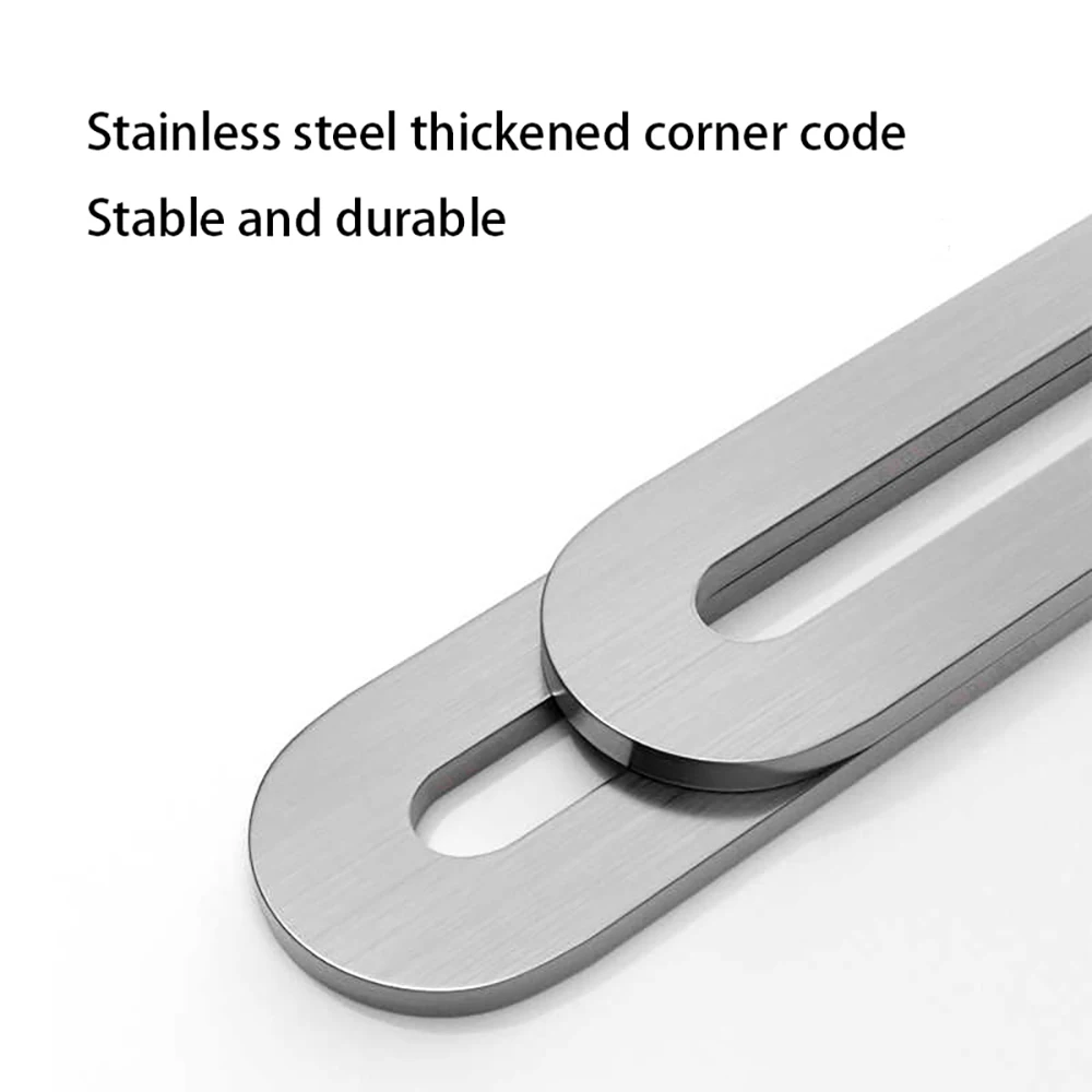 Белый угловой кронштейн из нер – обзор и цена Furniture Hardware Types