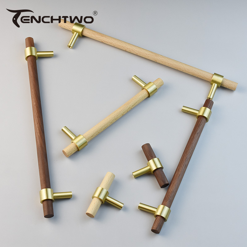 Скандинавский современный кухо – обзор и цена Drawer Pull Gold