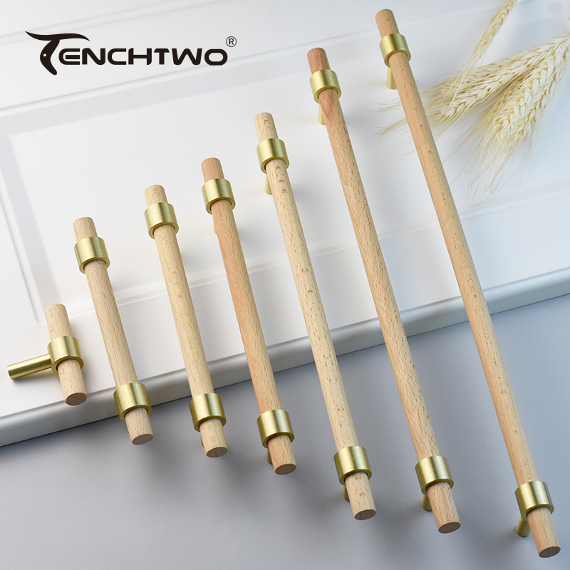 Скандинавский современный кухо – обзор и цена Drawer Pull Gold
