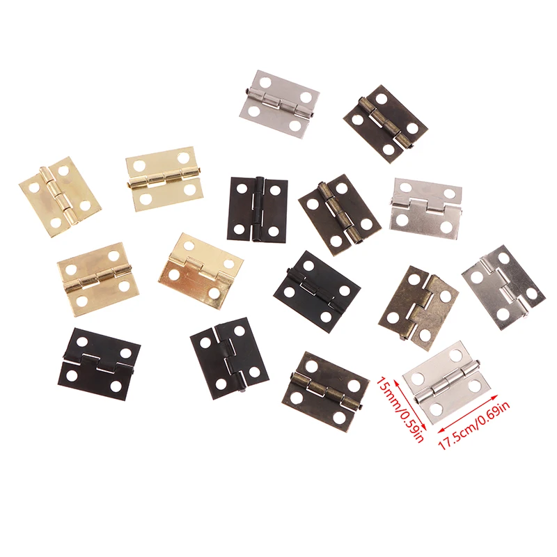 50 шт./кор. петли + 200 винтов – обзор и цена Furniture Hardware Black
