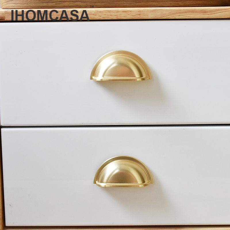Золотые ручки IHOMCASA для хра – обзор и цена Drawer Pull Gold
