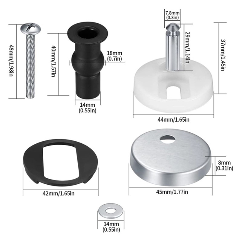 Комплект из 2 шарниров для уни – обзор и цена Furniture Hardware Fixing Screws
