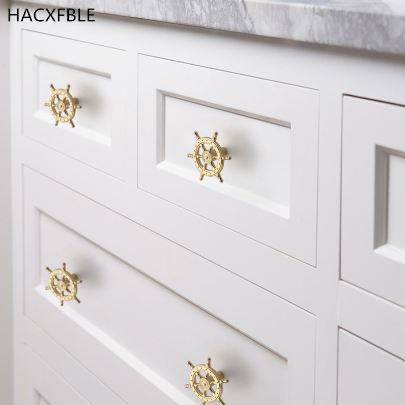 Декоративные ручки для мебели  – обзор и цена Drawer Pull Gold