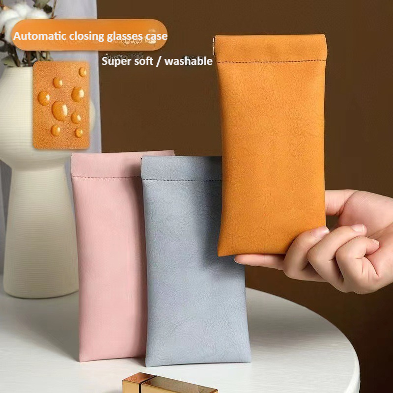 Кожаный чехол для очков унисек – обзор и цена Soft Close Hinge