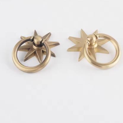 Ручки для шкафов в форме звезд – обзор и цена Drawer Pull Gold