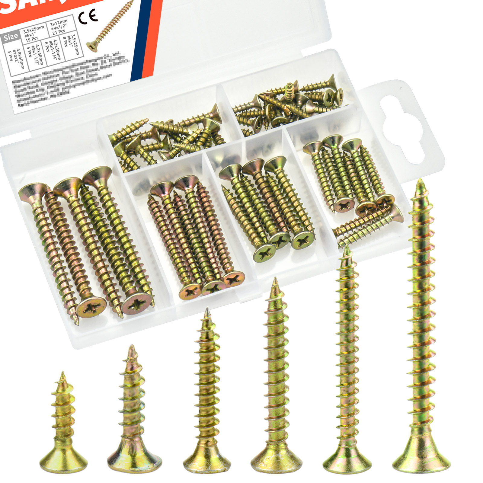 Комплект винтов по дереву высо – обзор и цена Furniture Hardware Fixing Screws