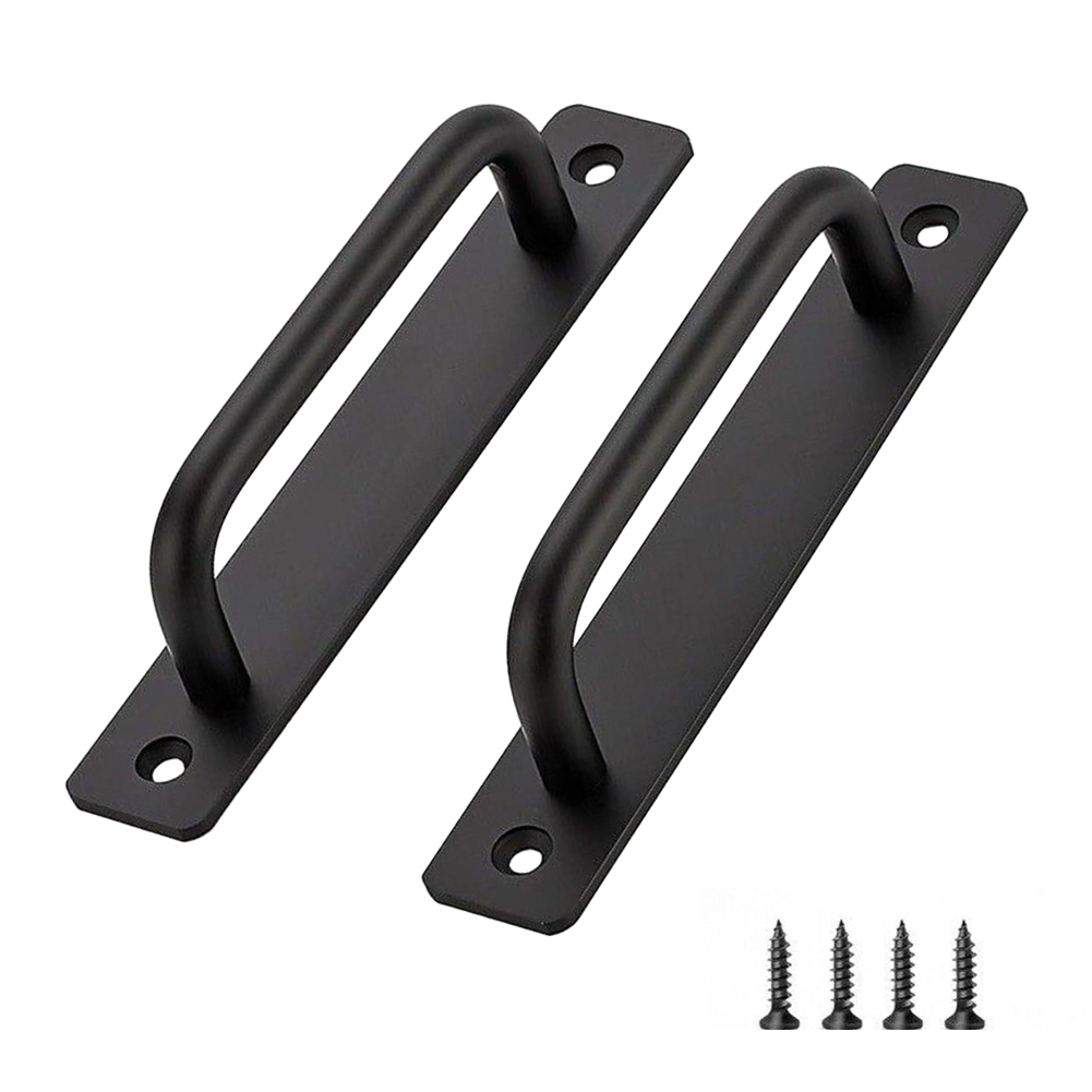 2 шт. дверные ручки из алюмини – обзор и цена Furniture Hardware Black