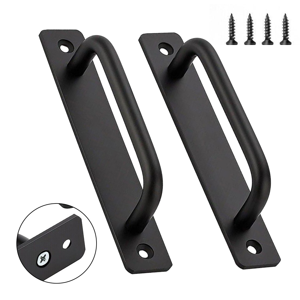 2 шт. дверные ручки из алюмини – обзор и цена Furniture Hardware Black