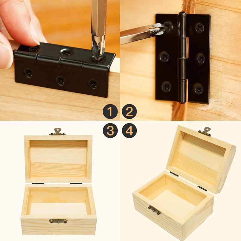 WV черные дверные петли, стыко – обзор и цена Furniture Hardware Fixing Screws